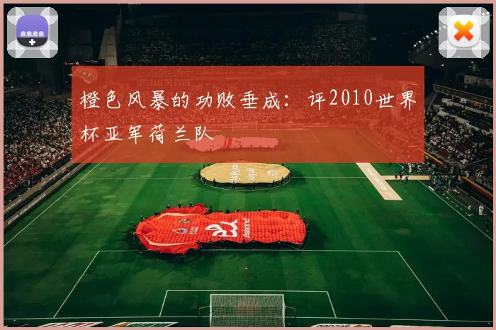 橙色风暴的功败垂成：评2010世界杯亚军荷兰队