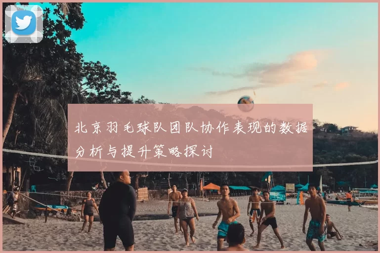 北京羽毛球队团队协作表现的数据分析与提升策略探讨